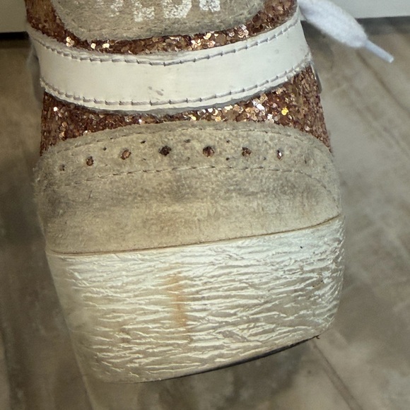 Golden Goose Women's Mid Star with pink glitter - Picture 9 of 10